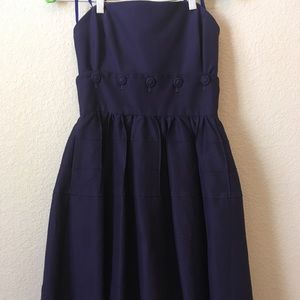 Strapless dress